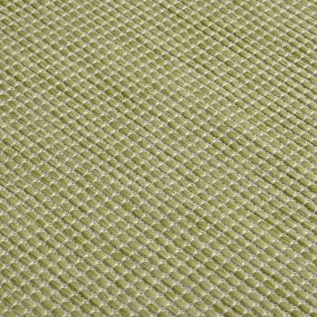 Outdoor-Teppich Flachgewebe 80x150 cm Grün