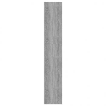 Bücherregal/Raumteiler Betongrau 60x30x166 cm Holzwerkstoff