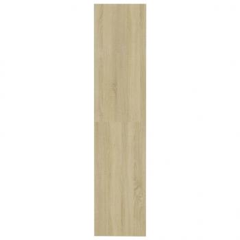 Bücherregal/Raumteiler Sonoma-Eiche 80x30x135 cm Holzwerkstoff