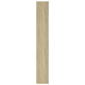 Bücherregal/Raumteiler Sonoma-Eiche 80x30x198 cm Holzwerkstoff