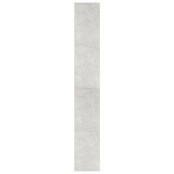 Bücherregal/Raumteiler Betongrau 100x30x198 cm Holzwerkstoff