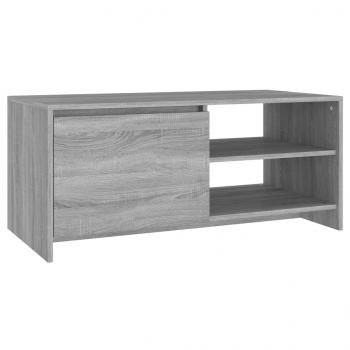 Couchtisch Grau Sonoma 102x50x45 cm Holzwerkstoff