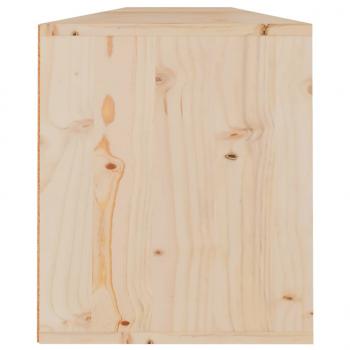 Wandschränke 2 Stk. 100x30x35 cm Massivholz Kiefer
