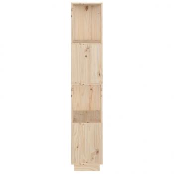 Bücherregal/Raumteiler 51x25x132 cm Massivholz Kiefer