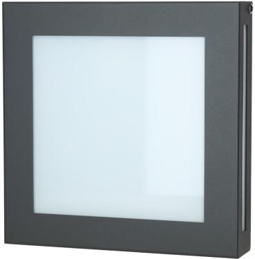 CMD Wandleuchte mit Bewegungsmelder 117/LED/BM, 12W, 1200lm, 3000K, anthrazit (117/LED/BM)
