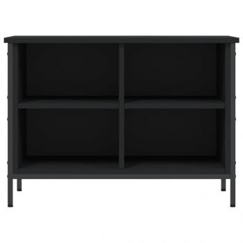 Schuhregal Schwarz 69x35x50 cm Holzwerkstoff