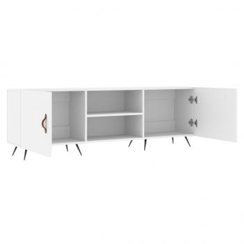 TV-Schrank Weiß 150x30x50 cm Holzwerkstoff