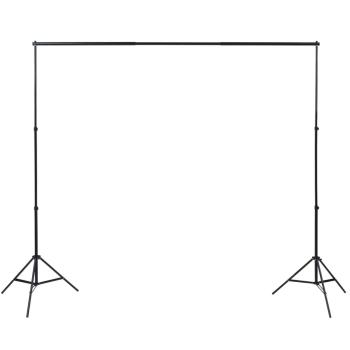 Fotostudio-Set mit Softbox und Hintergrund