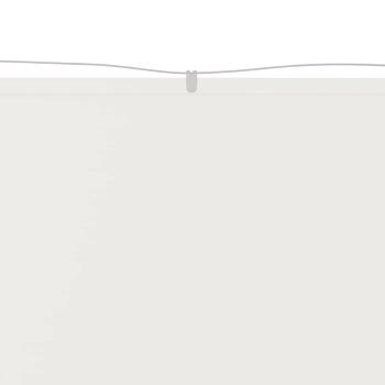 Senkrechtmarkise Weiß 60x1000 cm Oxford-Gewebe