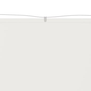 Senkrechtmarkise Weiß 140x420 cm Oxford-Gewebe