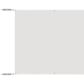 Senkrechtmarkise Weiß 140x800 cm Oxford-Gewebe