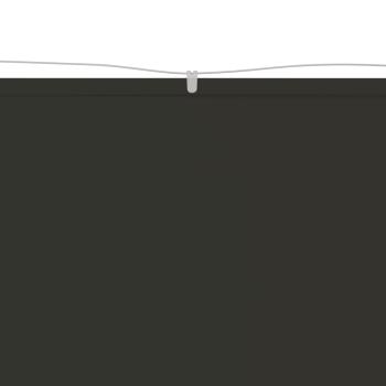 Senkrechtmarkise Anthrazit 140x270 cm Oxford-Gewebe