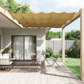 ARDEBO.de - Senkrechtmarkise Beige 140x270 cm Oxford-Gewebe