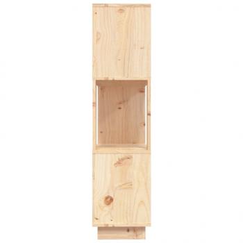 Bücherregal/Raumteiler 80x25x101 cm Massivholz Kiefer