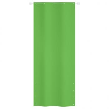 Balkon-Sichtschutz Hellgrün 100x240 cm Oxford-Gewebe