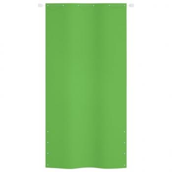 Balkon-Sichtschutz Hellgrün 120x240 cm Oxford-Gewebe