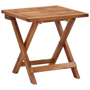 2-tlg. Sonnenliegen-Set mit Tisch Massivholz Akazie 