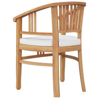 5-tlg. Garten-Essgruppe Massivholz Teak