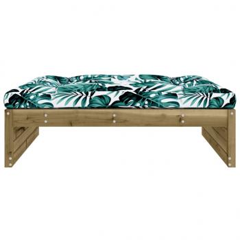 Gartenhocker 120x80 cm Kiefernholz Imprägniert