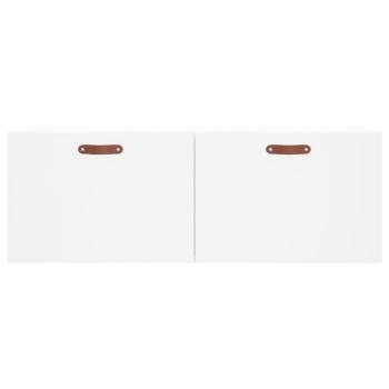 Wandschrank Weiß 100x36,5x35 cm Holzwerkstoff