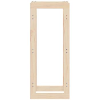 Kaminholzregal 41x25x100 cm Massivholz Kiefer