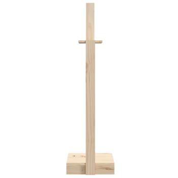 Kaminholzhalter 33,5x30x110 cm Massivholz Kiefer
