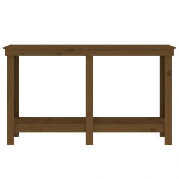 Werkbank Honigbraun 140x50x80 cm Massivholz Kiefer