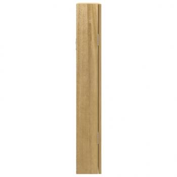 Schmuckschrank mit Spiegel Wandmontage 37,5x10x67 cm