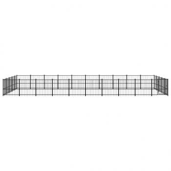 Outdoor-Hundezwinger Stahl 47,05 m²