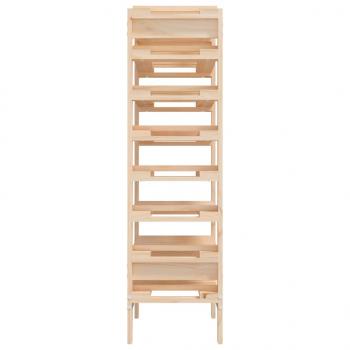 Weinregal 61,5x30x107,5 cm Massivholz Kiefer