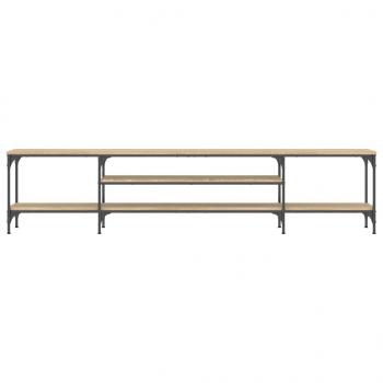 TV-Schrank Sonoma-Eiche 201x35x45 cm Holzwerkstoff & Eisen