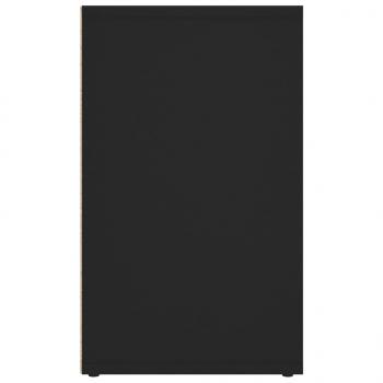 Schuhregale 2 Stk. Schwarz 52,5x30x50 cm