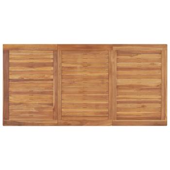 5-tlg. Garten-Essgruppe Massivholz Teak