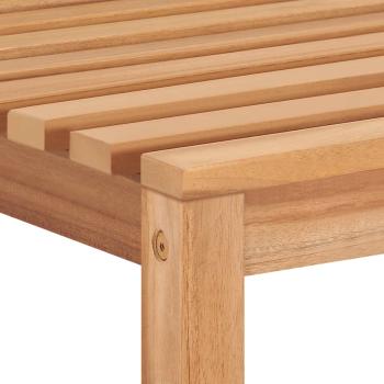 7-teiliges Garten-Ess-Set 180 x 90 cm Massivholz Teak