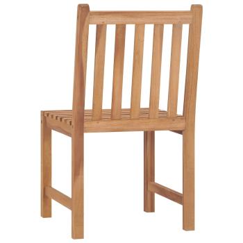 9-teiliges Garten-Ess-Set 180 x 90 cm Massivholz Teak