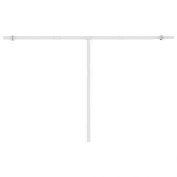 Standmarkise Manuell Einziehbar 450x350 cm Orange/Braun