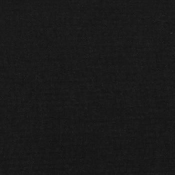 Kopfteil mit Ohren Schwarz 93x23x78/88 cm Stoff