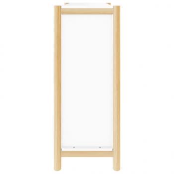 Schuhschrank Weiß 57,5x33x80 cm Holzwerkstoff