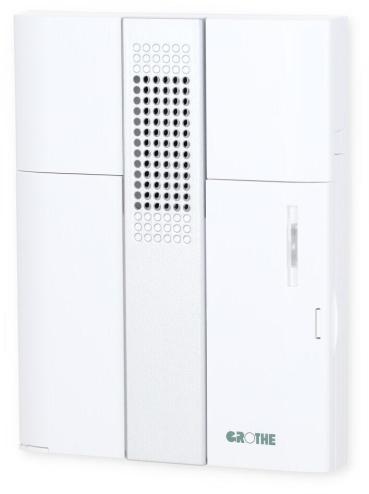 ARDEBO.de Grothe Croma 50 (43156) Elektronik-Gong, weiß/silber