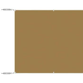 Senkrechtmarkise Beige 140x800 cm Oxford-Gewebe