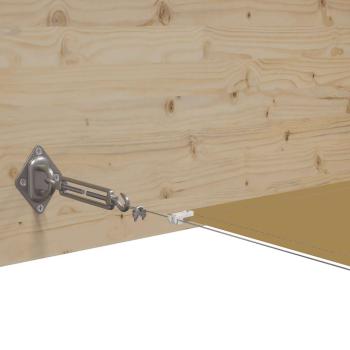 Senkrechtmarkise Beige 140x800 cm Oxford-Gewebe