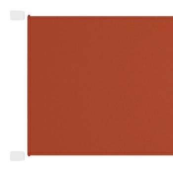 Senkrechtmarkise Terrakotta 140x420 cm Oxford-Gewebe