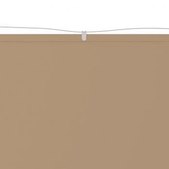 Senkrechtmarkise Taupe 60x270 cm Oxford-Gewebe