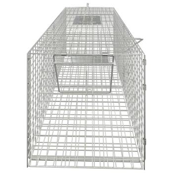 Tierfalle 64,5 x 25 x 26,5 cm Verzinktes Eisen
