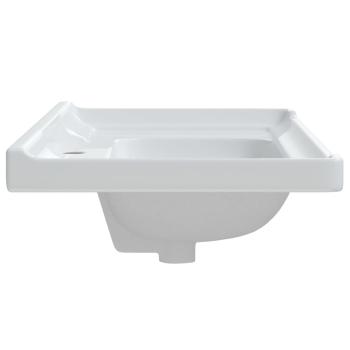 Waschbecken Weiß 91,5x48x23 cm Rechteckig Keramik