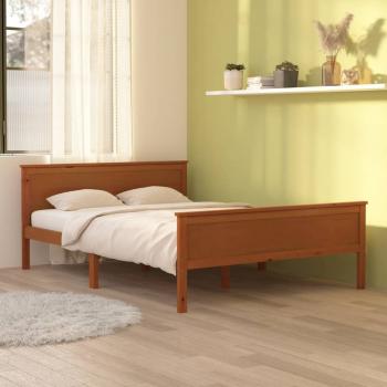 ARDEBO.de - Massivholzbett Honigbraun Kiefernholz 120x200 cm