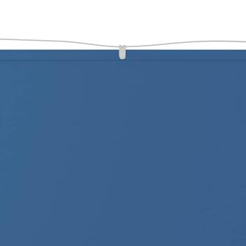 Senkrechtmarkise Blau 100x600 cm Oxford-Gewebe