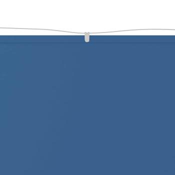 Senkrechtmarkise Blau 180x1200 cm Oxford-Gewebe