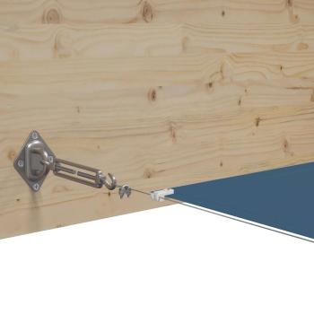 Senkrechtmarkise Blau 100x1200 cm Oxford-Gewebe