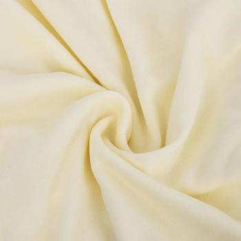 Stretch-Sofahusse Creme Polyester-Jersey  